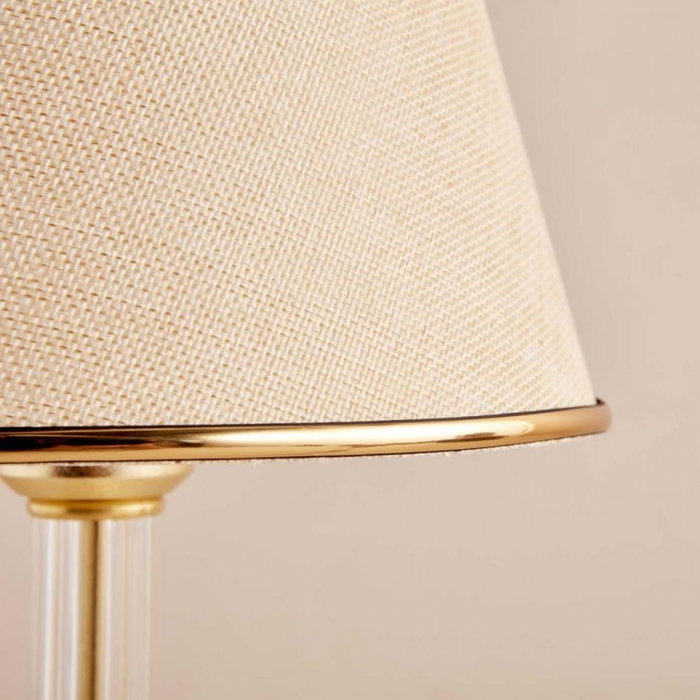 Opviq Lámpara de mesa AYD-3413 Beige y Dorado Opviq Lámpara de mesa AYD-3413 Beige y Dorado